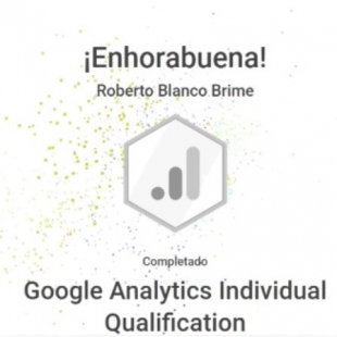 Roberto Blanco Brime - cómo aprobar examen certificación Google Analytics. 